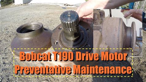 Your looking at about three hours or so. . Bobcat t190 drive motor